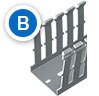 Smooth Edge Wire Duct