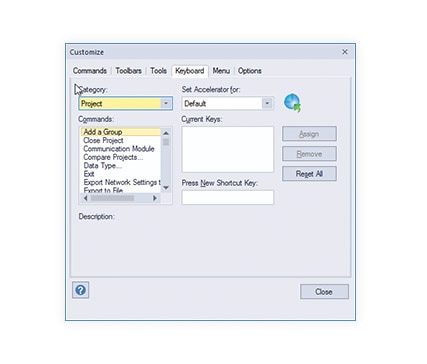 User-Defined Shortcut Keys User-Defined Shortcut Keys