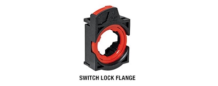 FMX PD22 and PD30 Series Pilot Devices Shared Accessories Switch-lock Flange