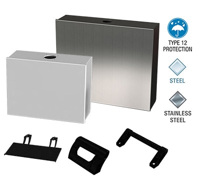 SELECT AN ENCLOSURE SELECT AN ENCLOSURE