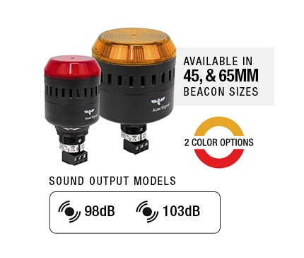 M22 Beacons Dependent Visual / Audible – Steady or Pulsing