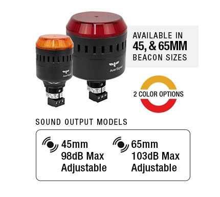 M22 Panel Beacons Independent Visual / Audible – Steady