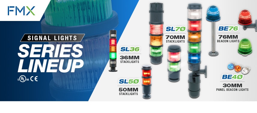 Process Indicator Light Industrial Warning Lights - Industrial Signal Lights | FactoryMation