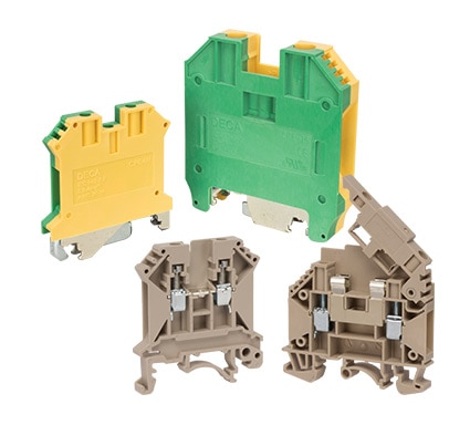 Direntry Block DIN Rail Terminal Blocks | FactoryMation