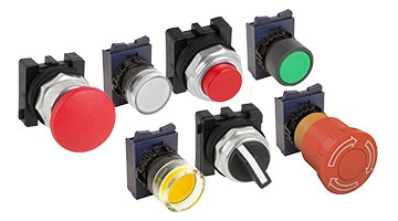 Selection of pushbuttons Selection of pushbuttons