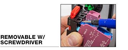 FMX Pilot Devices Flange and Accessory Installation Removable with Screwdriver FMX Pilot Devices Flange and Accessory Installation Removable with Screwdriver