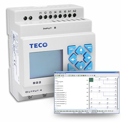 Teco Plr SG2 PLR - Programmable Logic Smart Relay | FactoryMation