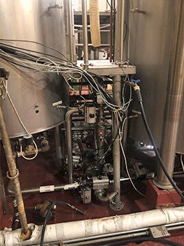 Adelbert’s Brewery's controls 