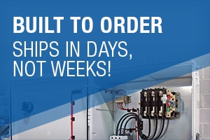 Predesigned Motor Control Panels - Built to Order