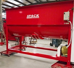Four-yard batch mixer destined for New York.