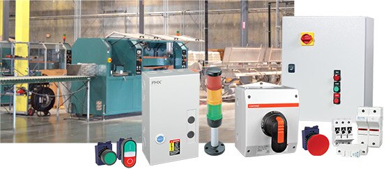 FMX and other FactoryMation supplied product lines keep Modern Polymer's facility running..