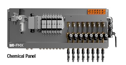 FMX Chemical Dispensing Systems - Chemical Panel