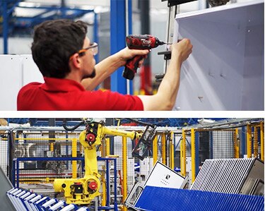 Visiting our manufacturing partners