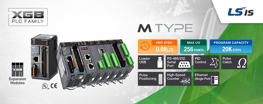 XGB M Type Programmable Logic Controllers