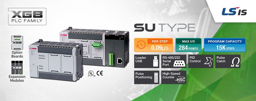 XGB SU Type Programmable Logic Controllers
