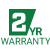 2 Year Warranty