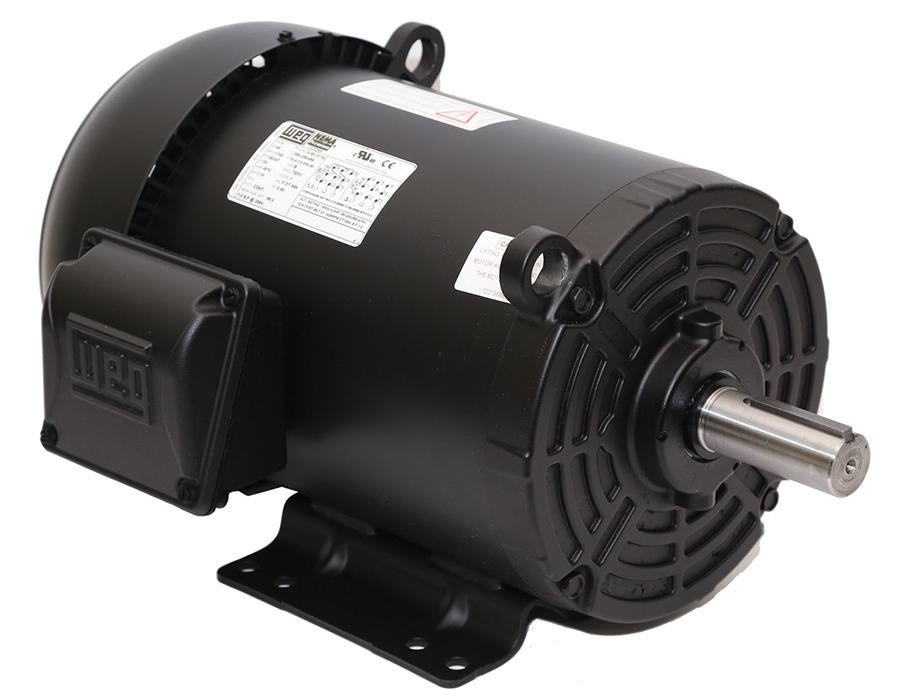 00718ET3E213T-S, AC Mtr, 7.5HP, 1800RPM, 213T, 208-230/460V, 20.1
