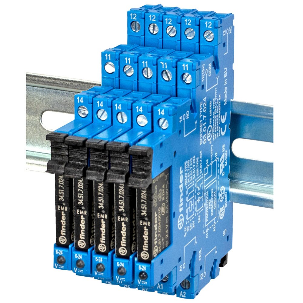 38.51.7.024.0050-10PK, Relay, 6A SPDT, 24V DC Coil | FactoryMation
