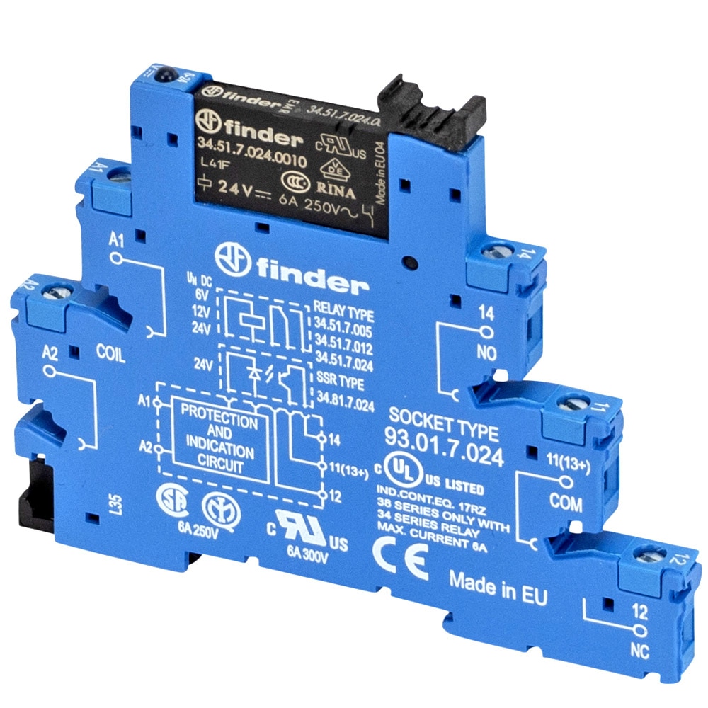 38.51.7.024.0050, Electromechanical Relay Module, Interface