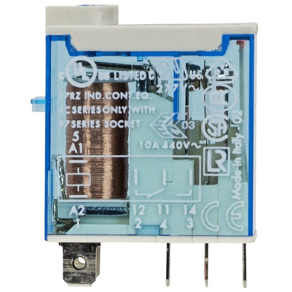 46.61.9.024.0040, Miniature Industrial Relay, SPDT, 16A, 24V DC coil ...