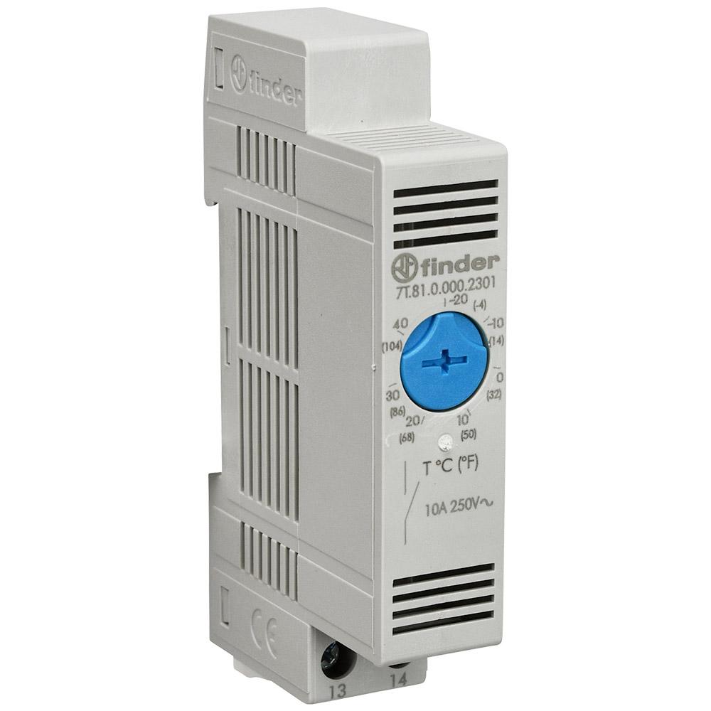 7tem 7T.81.0.000.2301, Panel Thermostat, Ventilation Control, 10A