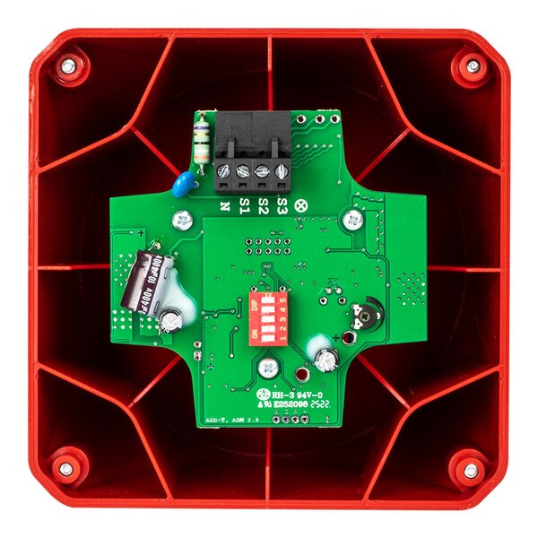 ASM-RED-2448V, Auer Alarm Sounder, 132mm | FactoryMation
