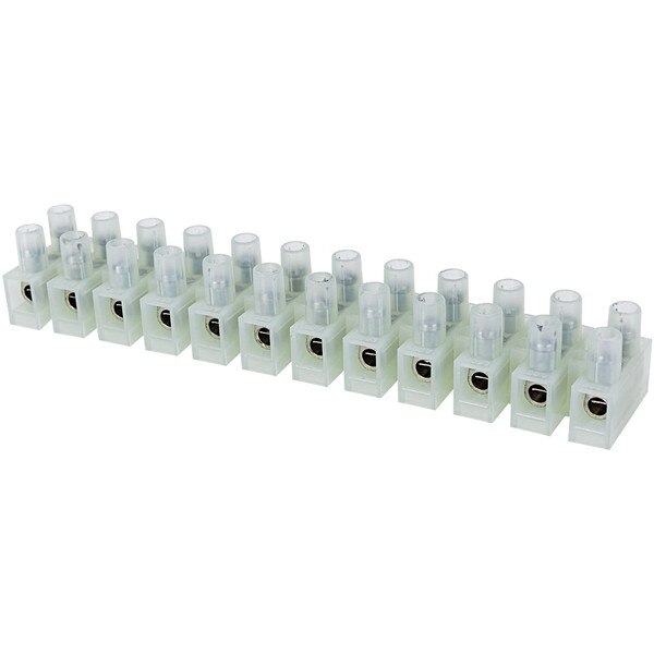 BM-M093CS-50PK, Terminal Block Barrier Strip, 20A, 600V, 18-12 AWG, 12 ...