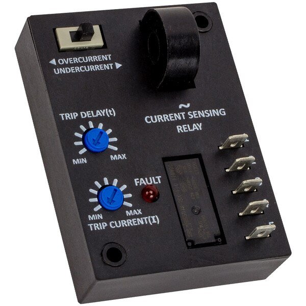 FSR-ECM120-0550A, Current Monitor Relay, 120V AC Control, Over/under ...