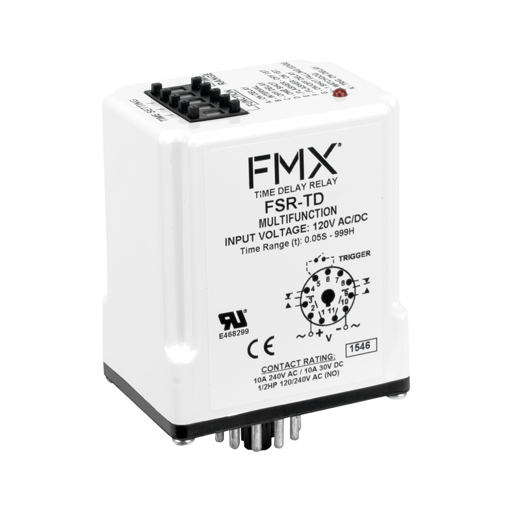 FSR-TD120-10F11P, Multi-function Relay, 120V AC / DC | FactoryMation