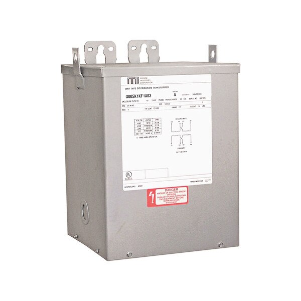 G005k1pg1a07 Lvgp Transformer 5 Kva Pri 190 200 208 220 380 400 416 440 V Sec 110 220 V - 