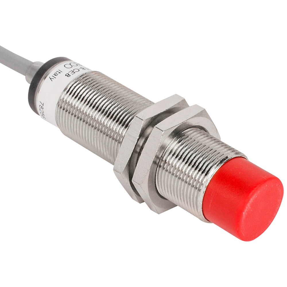 S.i n a.ページ SI18-CE8 PNP NO+NC, Inductive Proximity Sensor, 18 mm diameter, 10