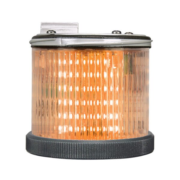 SL70-LED-CAMB-110A, 70mm LED Module, Steady, CLEAR Lens, AMBER Light ...